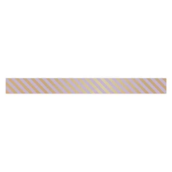 Cadeaulinten - Stripes - Gold Lila (1 cm) - 180 meter - Afbeelding 2