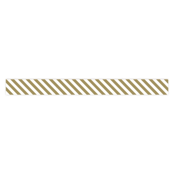 Cadeaulinten - Stripes - Olive Green (1 cm) - 180 meter - Afbeelding 2