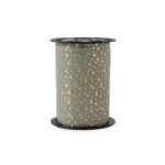 Cadeaulinten - Stars - Gold Grey Blue (1 cm) - 180 meter