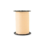 Cadeaulinten - Stripes - Pastel Orange (1 cm) - 180 meter