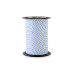 Cadeaulinten - Stripes - Sea Blue (1 cm) - 180 meter