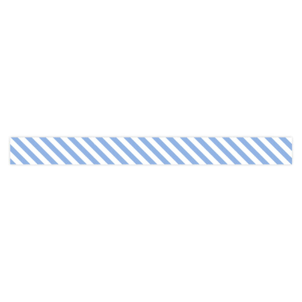 Cadeaulinten - Stripes - Sea Blue (1 cm) - 180 meter - Afbeelding 2