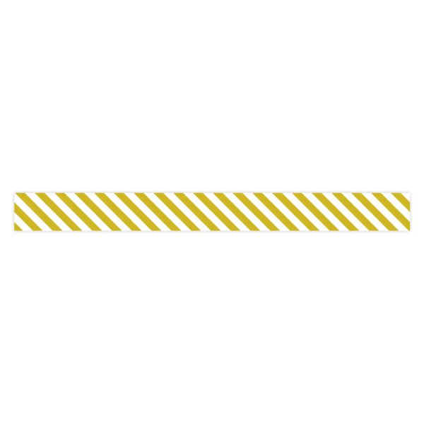Cadeaulinten - Stripes - Summer Yellow (1 cm) - 180 meter - Afbeelding 2