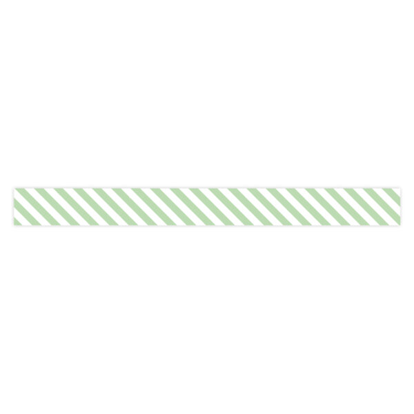 Cadeaulinten - Stripes - Mint Green (1 cm) - 180 meter - Afbeelding 2