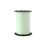 Cadeaulinten - Stripes - Mint Green (1 cm) - 180 meter