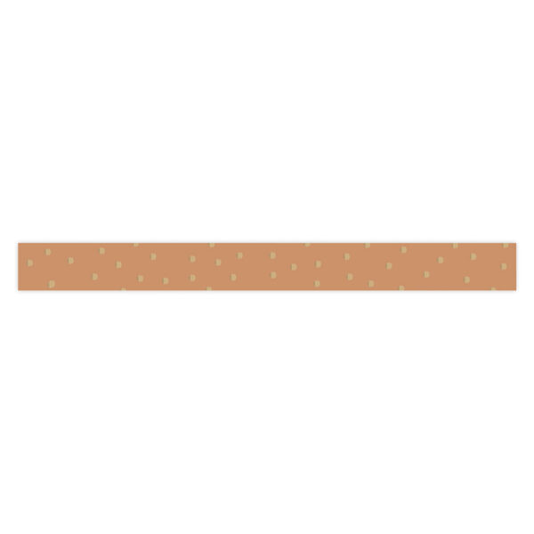 Cadeaulinten - Dots - Old Orange (1 cm) - 180 meter - Afbeelding 2