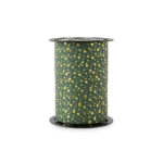 Cadeaulinten - Stars - Gold Petrol (1 cm) - 180 meter