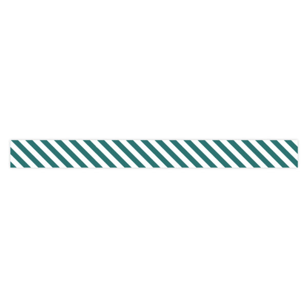 Cadeaulinten - Stripes - Jade Blue (1 cm) - 180 meter - Afbeelding 2