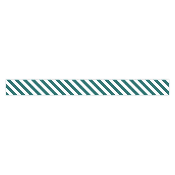 Cadeaulinten - Stripes - Jade Blue (1 cm) - 180 meter - Afbeelding 2