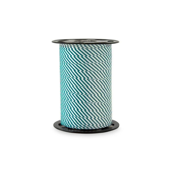 Cadeaulinten - Stripes - Jade Blue (1 cm) - 180 meter