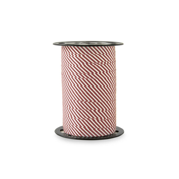 Cadeaulinten - Stripes - Beet Red (1 cm) - 180 meter