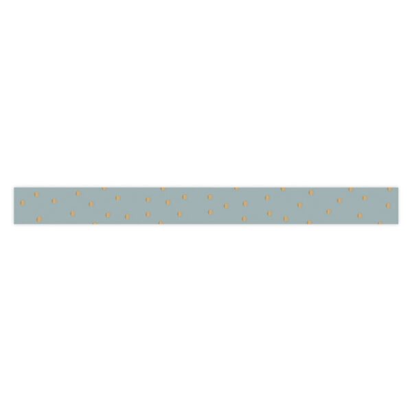 Cadeaulinten - Dots - Lake Green Blue (1 cm) - 180 meter - Afbeelding 2
