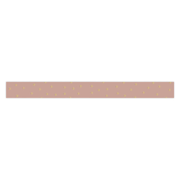 Cadeaulinten - Dots - Faded Pink (1 cm) - 180 meter - Afbeelding 2