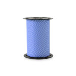 Cadeaulinten - Stripes Duo - Indigo Blue (1 cm) - 180 meter