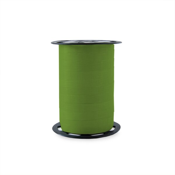 Cadeaulinten - Uni - Grass Green (1 cm) - 180 meter