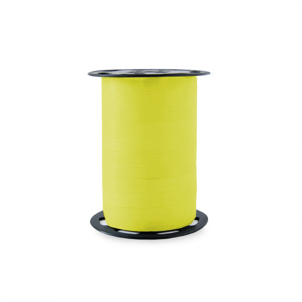 Cadeaulinten - Uni - Lemon Yellow (1 cm) - 180 meter