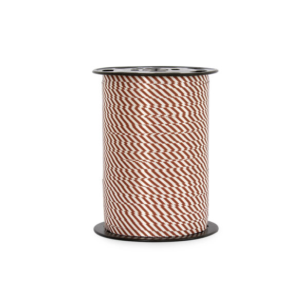 Cadeaulinten Small - Stripes - Warm Red (0,5 cm) - 500 meter