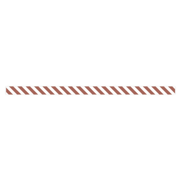 Cadeaulinten Small - Stripes - Warm Red (0,5 cm) - 500 meter - Afbeelding 2