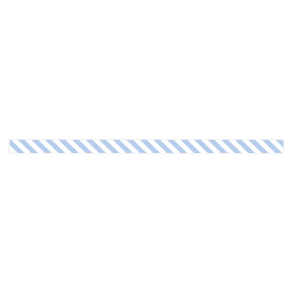 Cadeaulinten Small - Stripes - Light Blue (0,5 cm) - 500 meter - Afbeelding 2
