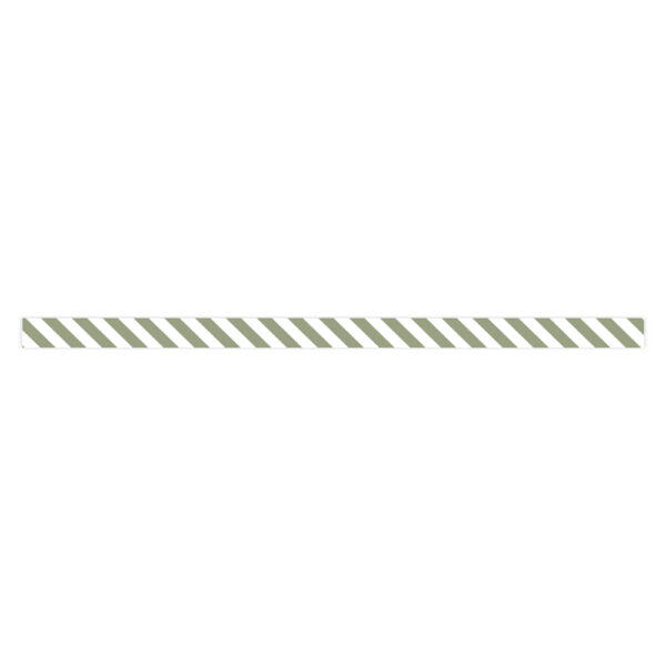 Cadeaulinten Small - Stripes - Old Green (0,5 cm) - 500 meter - Afbeelding 2