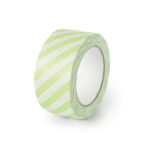 Paper Tape - Stripes - Pistache (5 cm) - 50 meter