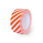 Paper Tape - Stripes - Poppy Red (5 cm) - 50 meter