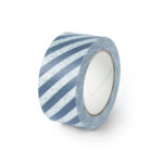 Paper Tape - Stripes - Night Blue (5 cm) - 50 meter