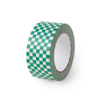 Paper Tape - Check - Turquoise (5 cm) - 50 meter