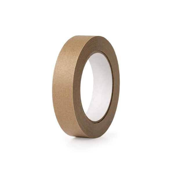 Paper Tape Small - Craft - Brown (2,5 cm) - 50 meter - 3 rollen - Afbeelding 2