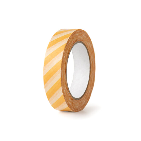 Paper Tape Small - Stripes - Peach (2,5 cm) - 50 meter - 3 rollen - Afbeelding 3