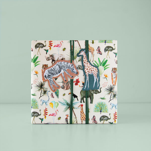 Cadeaulabels Duo - Jungle - 50 stuks - Afbeelding 3