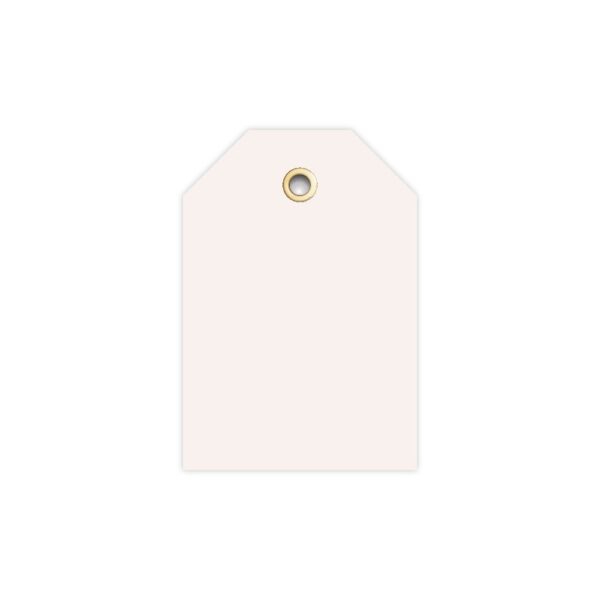 Cadeaulabels - Letterpress Paper Eyelet Gold - 100 stuks