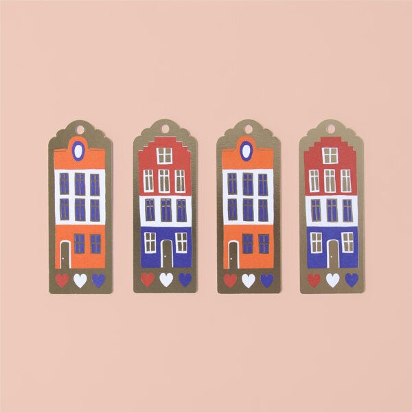Cadeaulabels Duo - Holland House Gold - 100 stuks - Afbeelding 2