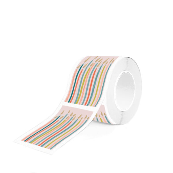 Cadeaustickers - Candle Gold - 250 stuks - Afbeelding 2