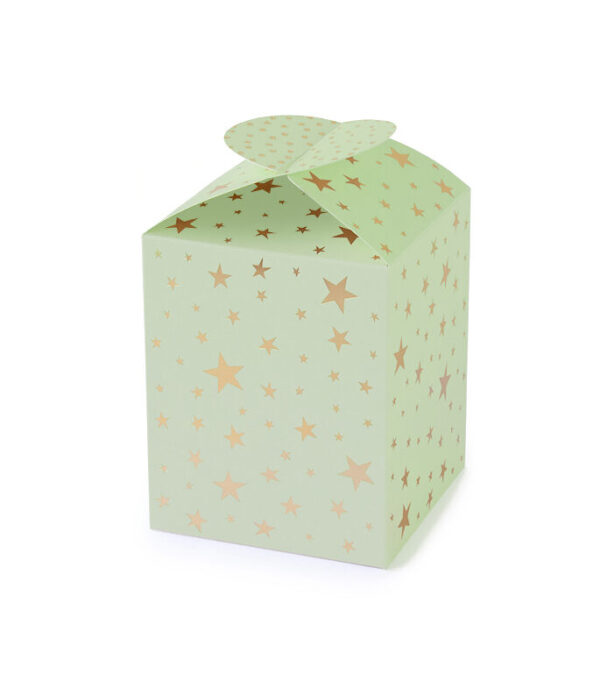 Geschenkdozen - Medium - Stars - Pistache - 30 stuks