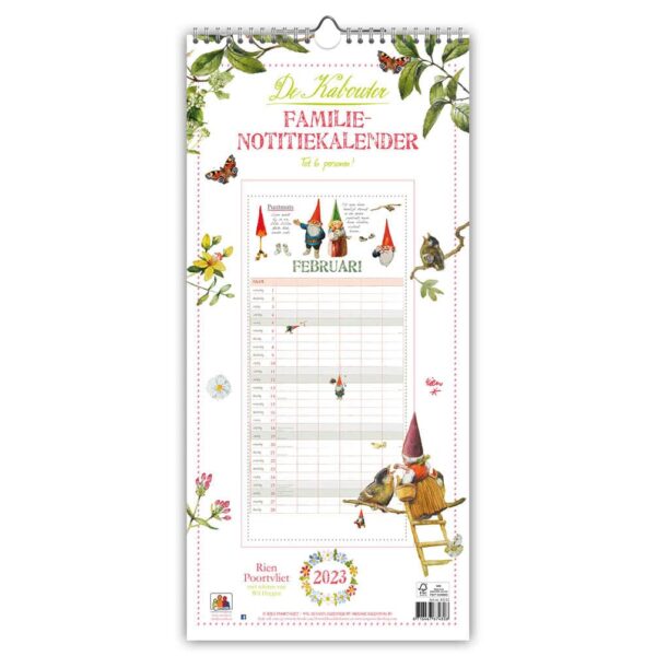 Rien Poortvliet familiekalender 'Kabouter' 2024 - Afbeelding 3