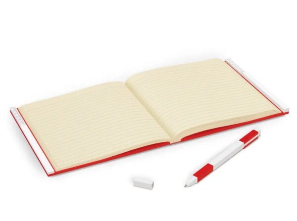 LEGO Notitieboek met Gelpen - Rood - Afbeelding 2
