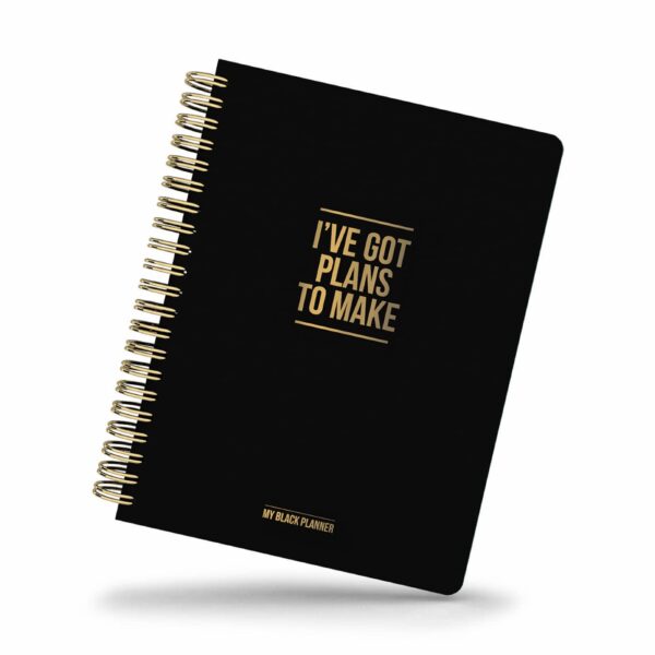 Studio Stationery My Black Planner
