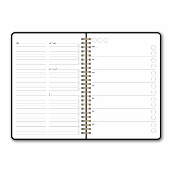 Studio Stationery My Black Planner - Afbeelding 6