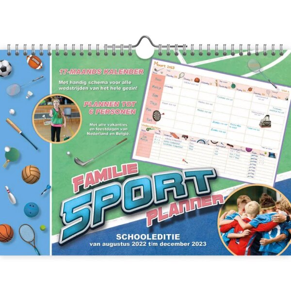 Familie Sport Weekkalender 2023
