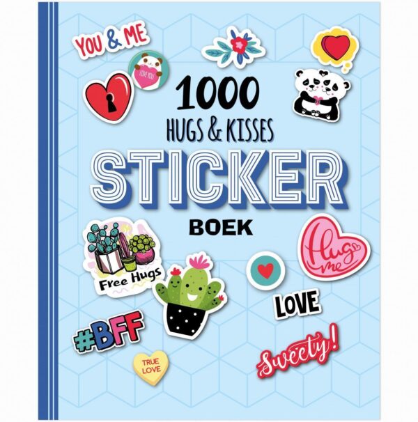 Stickerboek - 1000 Hugs & Kisses