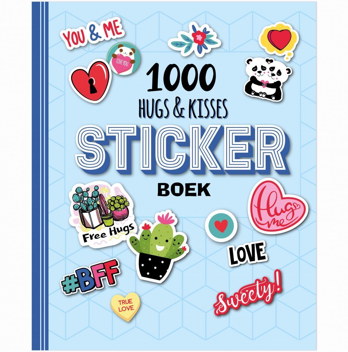 kin Bedrijfsomschrijving Wild Stickerboek - 1000 Hugs & Kisses Kopen? ⋆ Invulboekjes.nl