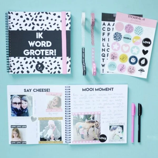 Studio Ins & Outs 'Ik word groter!' - Groen - Afbeelding 3