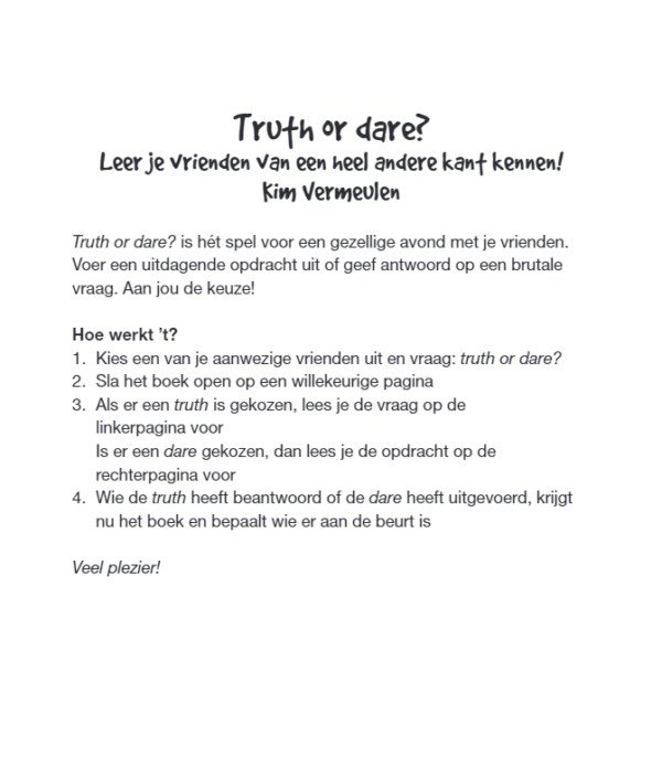 Truth or dare? - Afbeelding 4