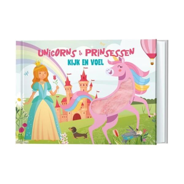 Unicorns & prinsessen Kijk- en voelboek