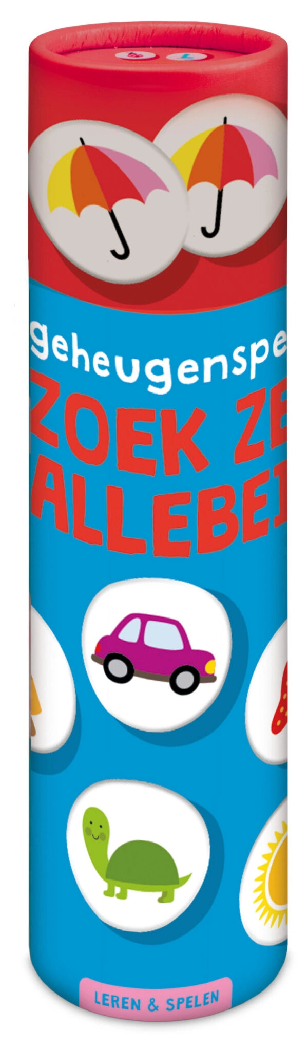 Spelletjes in kokers - Zoek ze allebei