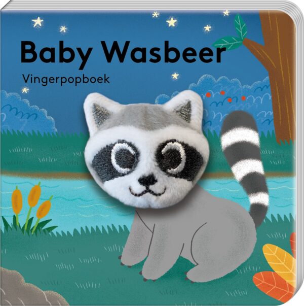 Vingerpopboekje - Baby Wasbeer