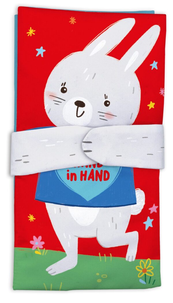 Hand In Hand Knisperboek - Konijn