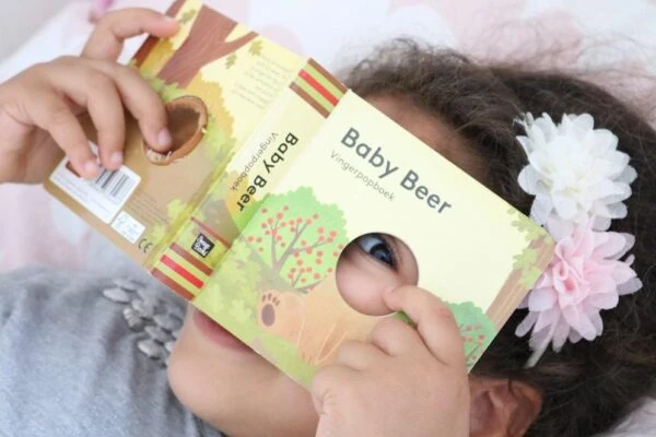 Vingerpopboekje - Baby Eenhoorn - Afbeelding 3