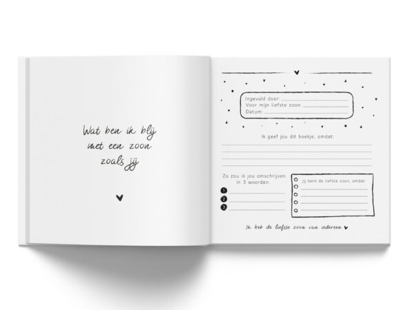 Fyllbooks Allerliefste zoon invulboekje - Afbeelding 5